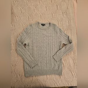 Nordstrom Collection Cable knit cashmere sweater size L